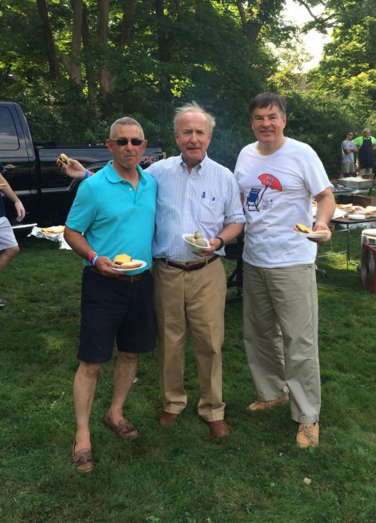 Rep. Frelinghuysen stops at the Brookside Clam Bake