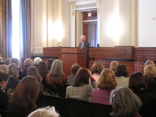 Rep. Frelinghuysen speaks at the Garden Club of America's annual meeting on Capitol Hill.