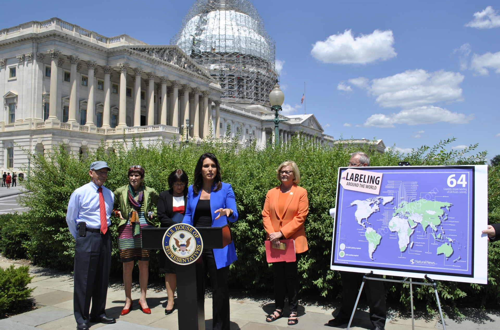 Rep. Tulsi Gabbard Calls on Congress to Pass Protections for GMO Labeling