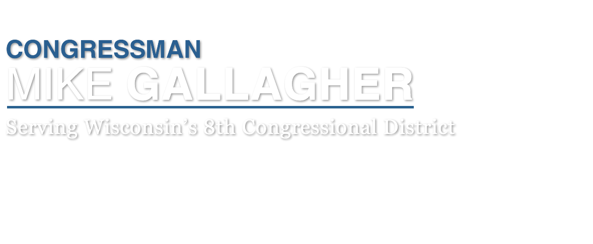 Congressman Mike Gallagher