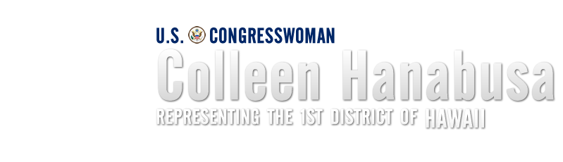 Congresswoman Colleen Hanabusa