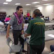 Sen. Schatz Meets with Maui Community Members