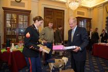 Senate VA Committee Hosts Toys for Tots Event