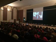 Butterfield Trail Middle School students Skype with Boozman
