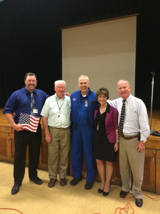 Rep. Frelinghuysen visits NJ-11 schools with NASA astronaut Captain Lee Morin