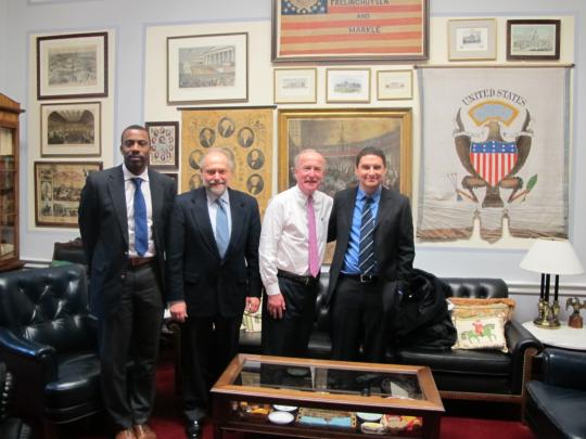 Rep. Frelinghuysen meets with Princeton University faculty regarding Department of Defense research