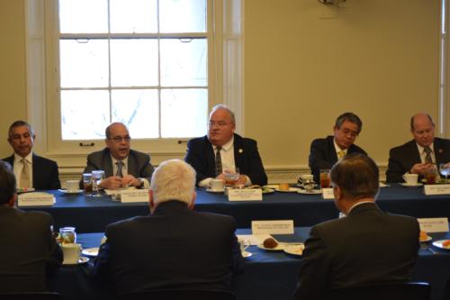 As co-chair of the Congressional Study Group on Japan I was honored to host Danny Russel, Assistant Secretary of State for East Asian and Pacific Affairs, to lead a discussion with the group and several ambassadors on the U.S. diplomatic and security prio
