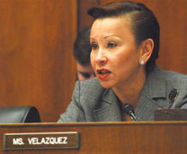 Nydia Velázquez presiding over the Small Business Committee