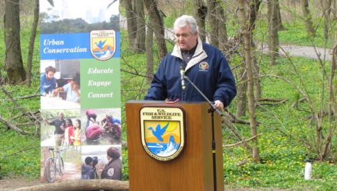 Congressman Brady at the Heinz National Wildlife Refuge as the U.S. Fish and Wildlife Service announces the investment of $1 million for the site feature image