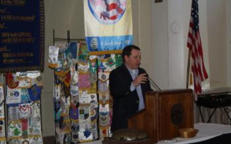 Congressman Graves at the Downtown Rotary Club of St. Joseph