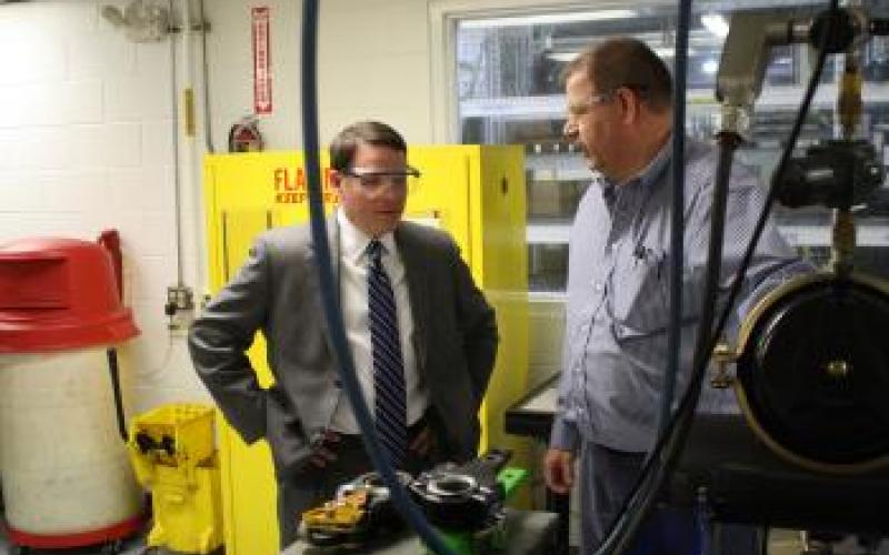 Congressman Graves Visits Haldex Manufacturing