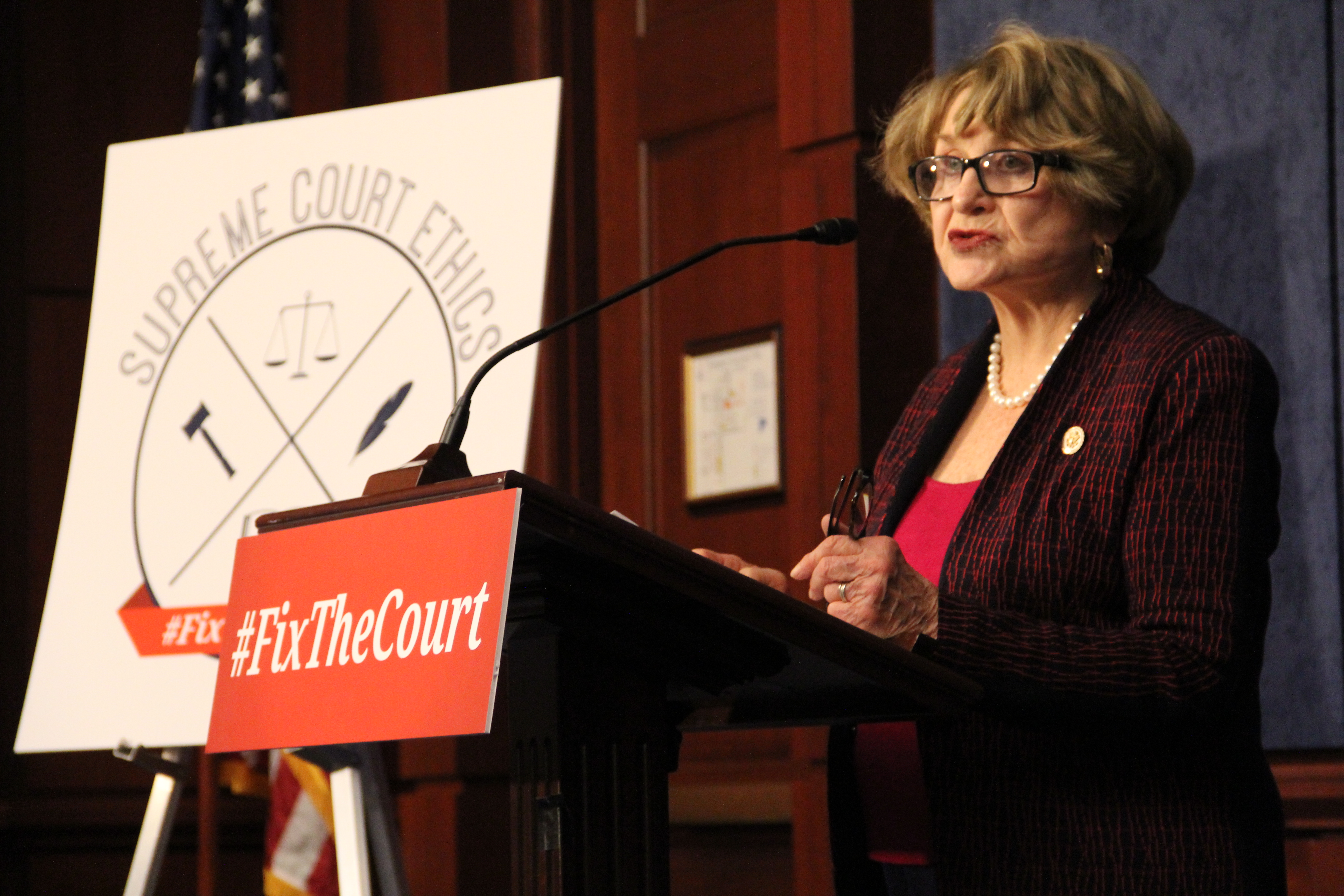 Congresswoman Slaughter Introduces Her Bill, The Supreme Court Ethics Act