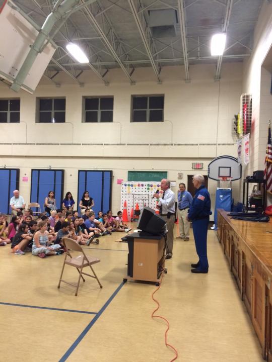 Rep. Frelinghuysen visits NJ-11 schools with NASA astronaut Captain Lee Morin