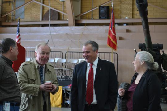 Frelinghuysen attends Operation Stand Down Morristown with NJ Department of Labor Commissioner Hal Wirths