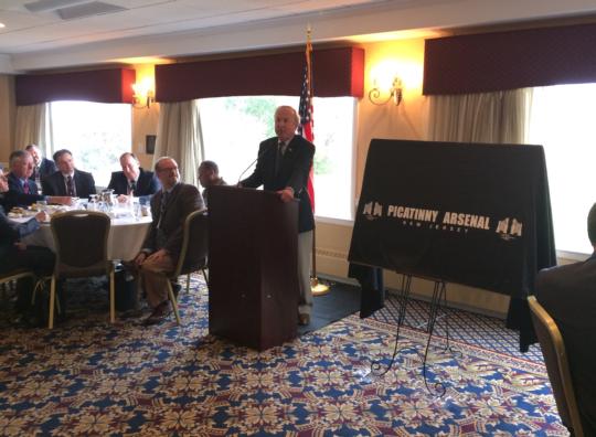 Chairman Frelinghuysen speaks about the importance of Picatinny Arsenal 