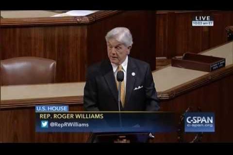Rep. Williams Talks Tax Reform Plan on House Floor
