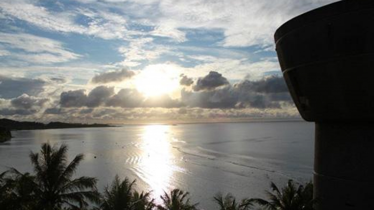 Sunset in Guam.