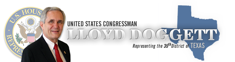 Congressman Lloyd Doggett