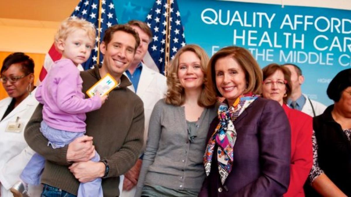 Congresswoman Nancy Pelosi tours the South of Market Health Center, which opened it doors in March 2011 and serves twice the number of patients as the existing health center with the passage of the Affordable Care Act.