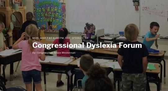 Congressional Dyslexia Forum Hosted by Congressman Bruce Westerman feature image