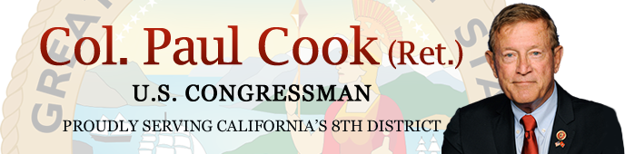 Congressman  Paul Cook