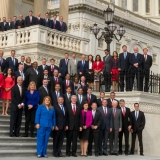 Freshmen Members of the 115th Congress at the U.S. Capitol