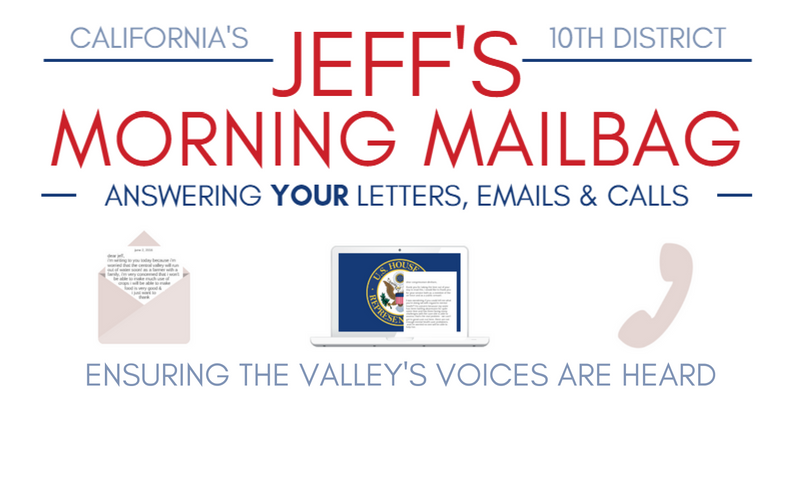 Jeff&#039;s Morning Mailbag