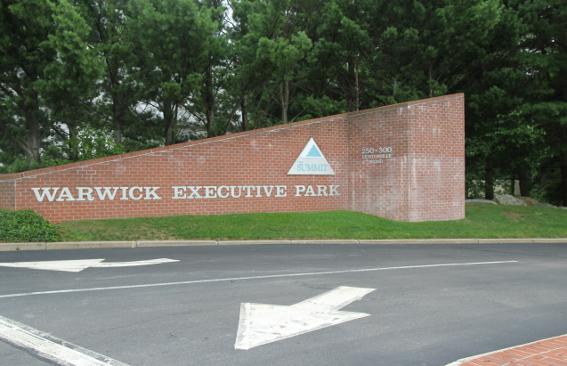 Entrance to the Summit Executive Park where Congressman Langevin&#039;s District Office is located.