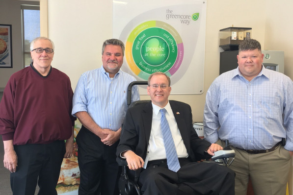 Congressman Langevin visits Greencore at Quonset Business Park