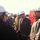 Touring the Utac Mines in March