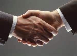 shaking hands