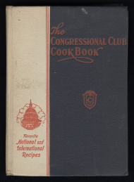 Congressional Club Cook Book