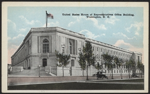 Cannon House Office Building Postcard