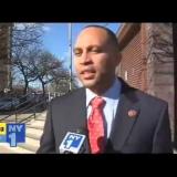 NY1 Exclusive Interview - Rep. Jeffries Rebukes Wayne LaPierre, Urges Apology  2.17.13