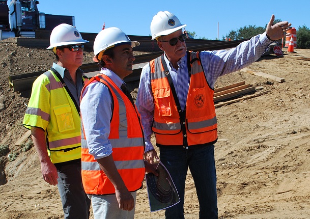   I viewed major construction projects during an infrastructure tour of Sacramento County.