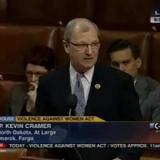 Congressman Kevin Cramer Speaks On The House Floor In Support Of The Violence Against Women Act