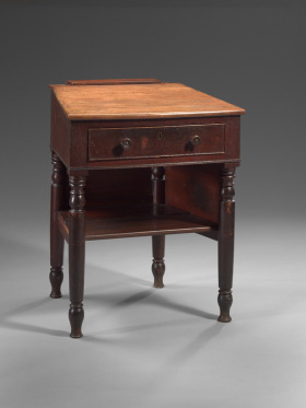 The earliest surviving Chamber desk, which was installed in 1819, is also one of the smallest.