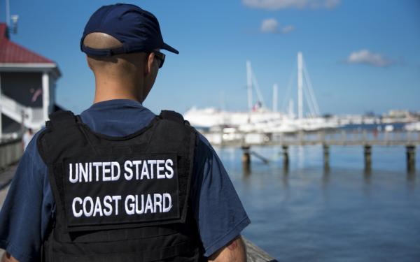 Coast Guard member