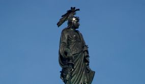Statue of Freedom atop U.S. Capitol Dome