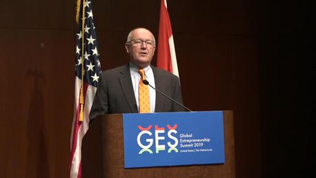 The GES 2019 Launch: U.S. Ambassador to the Netherlands Peter Hoekstra