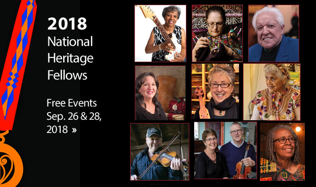 A collage with portraits annucing free events.