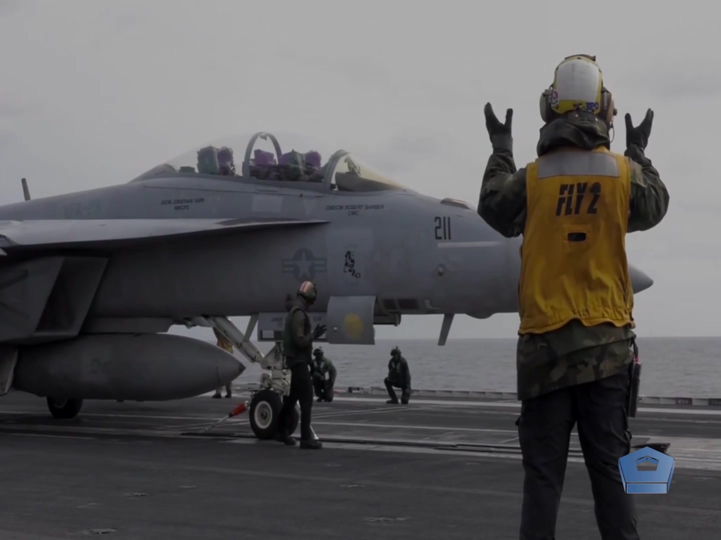 Flight deck operations on an aircraft carrier have often been compared to a ballet. Watch the choreography needed to launch and recover aircraft and supplies aboard the USS Harry S. Truman. The Truman can carry about 90 aircraft and has a 4.5-acre flight deck. Four elevators move aircraft between the flight deck and the hangar bay.