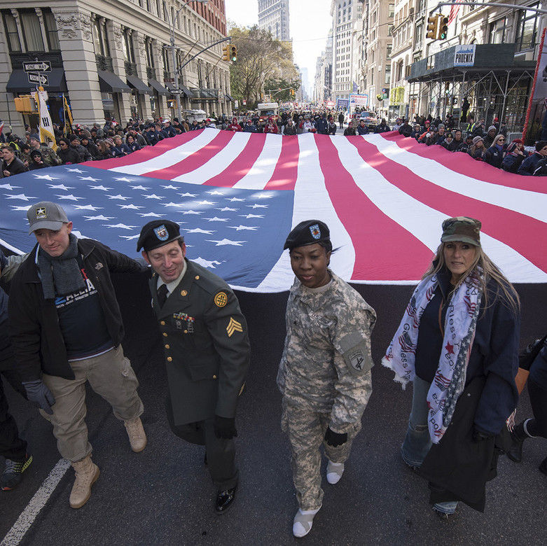 Veterans Day parade pic