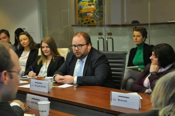 ENR Officer Ben Schmitt discusses the United States' continued strong support for Europe's energy security at the Center for European Policy Analysis 