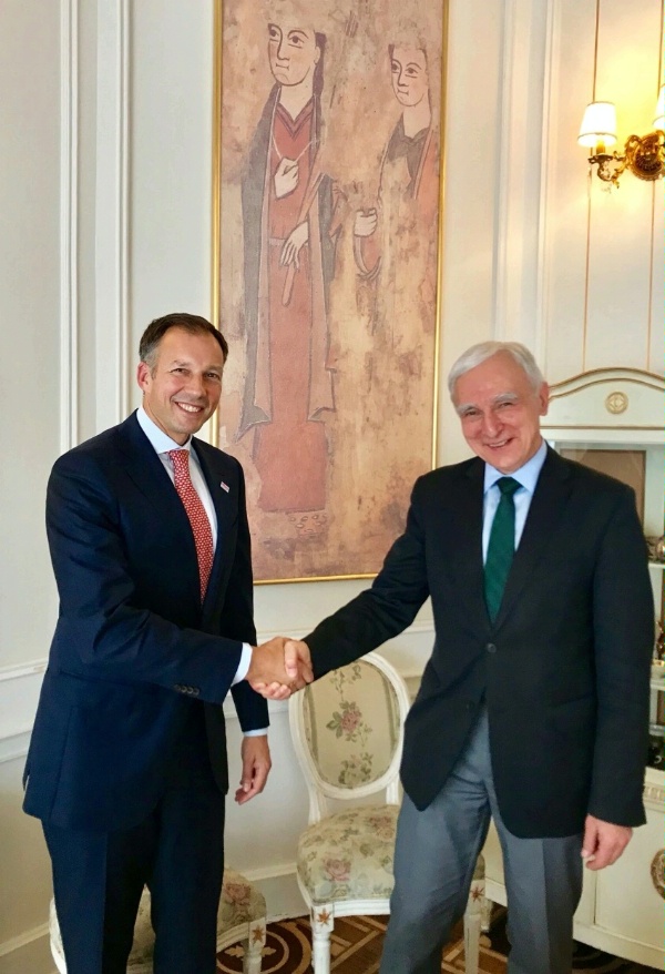 Assistant Secretary Fannon discusses strong U.S.-Poland cooperation on European energy security goals, joint support for the Baltic Pipe project, and opposition to Nord Stream 2 with Polish Energy Plenipotentiary Naimski.