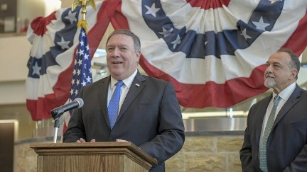 Secretary Pompeo Delivers Remarks to Embassy Jordan Staff and Families