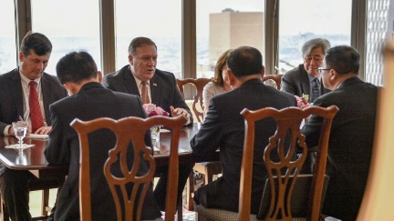 Secretary Pompeo Participates in a Meeting With DPRK Vice-Chairman Kim Yong Chol
