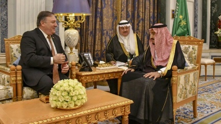Secretary Pompeo Meets With King Salman