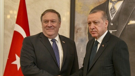 Secretary Pompeo Meets With President Erdoğan