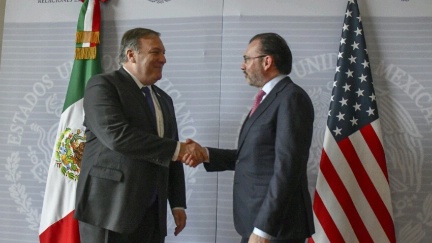 Secretary Pompeo Meets With Mexican Foreign Secretary Caso